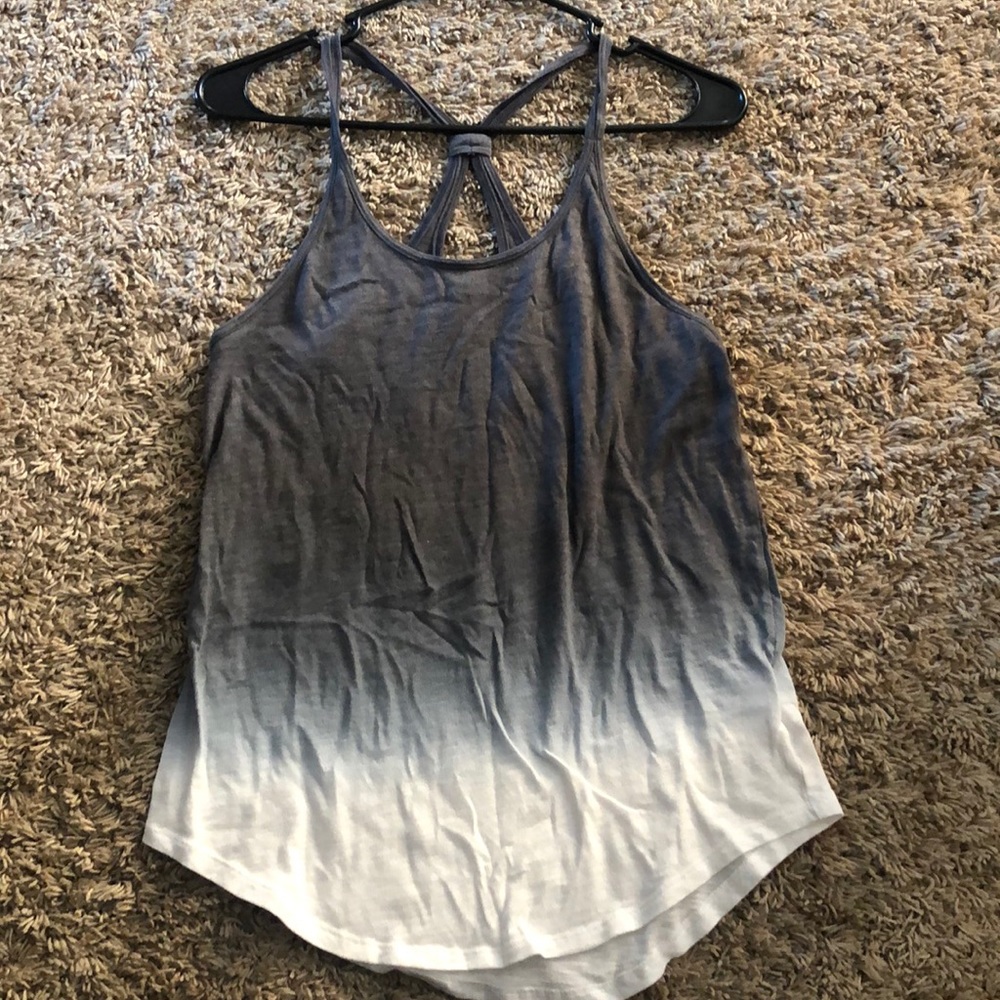 Ombré tank top.